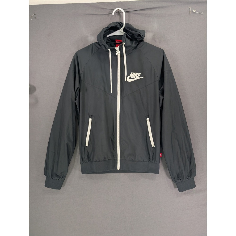 Nike Sportswear Windrunner Hooded Jacket Anthracite Mens Medium 904306-011